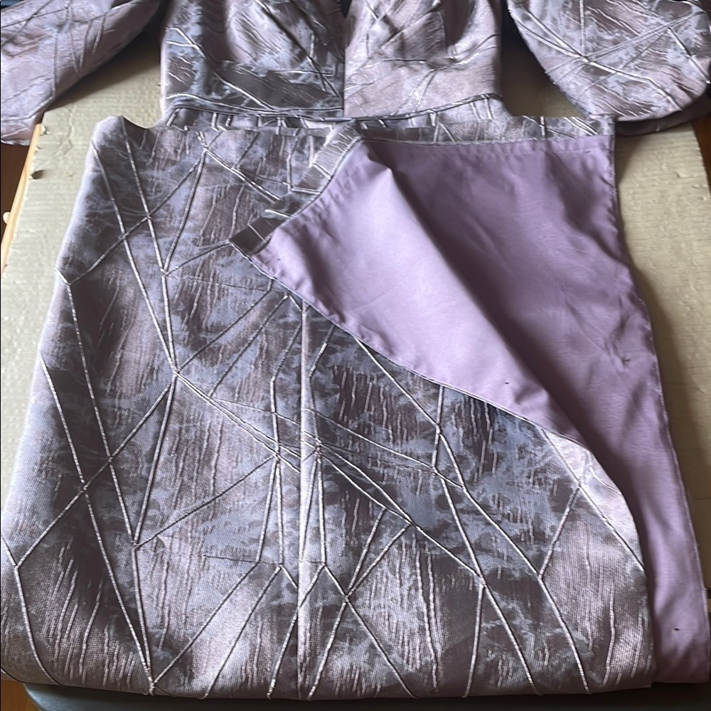Aidan Mattox Blush Off-Shoulder Dress - Picture 2 of 10